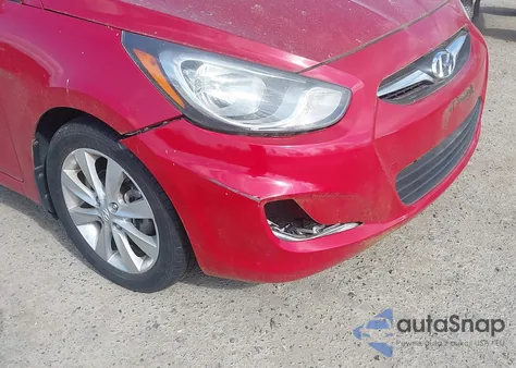 2013 Hyundai Accent Se from USA, damaged, VIN KMHCU5AE2DU092294